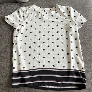 LOFT - patterned blouse